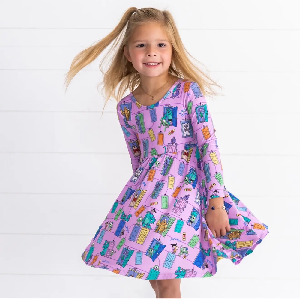 Little Sleepies Disney Pixar Monsters Inc. Dress size 10